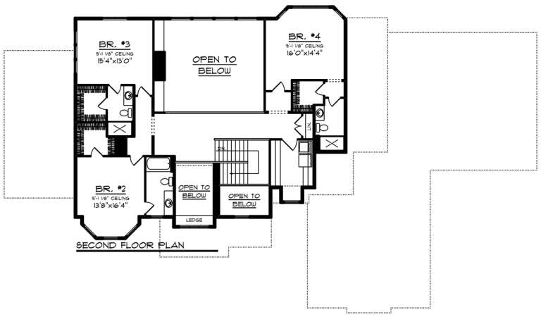 House Plan House Plan #20062 Drawing 2
