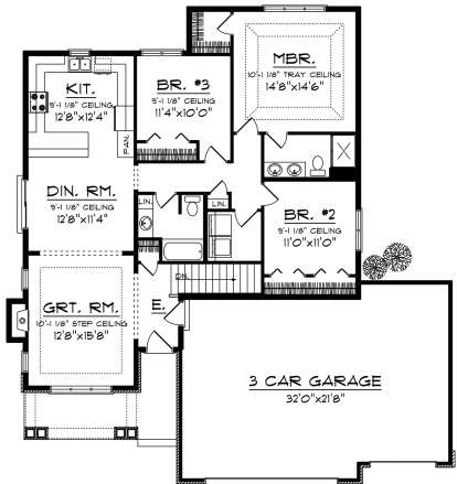 Main Floor for House Plan #1020-00087