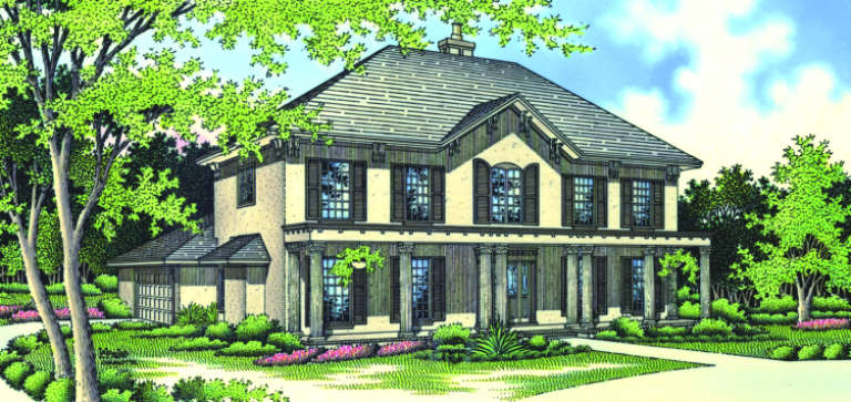 House Plan House Plan #2008 Front Elevation