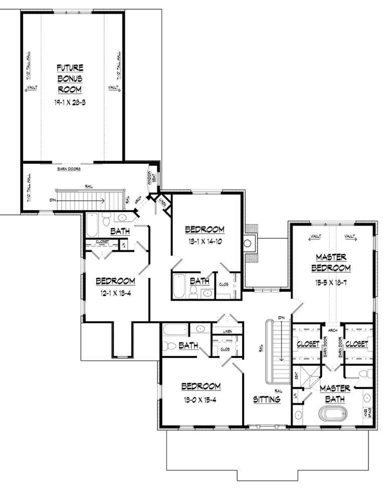 House Plan House Plan #20116 Drawing 2