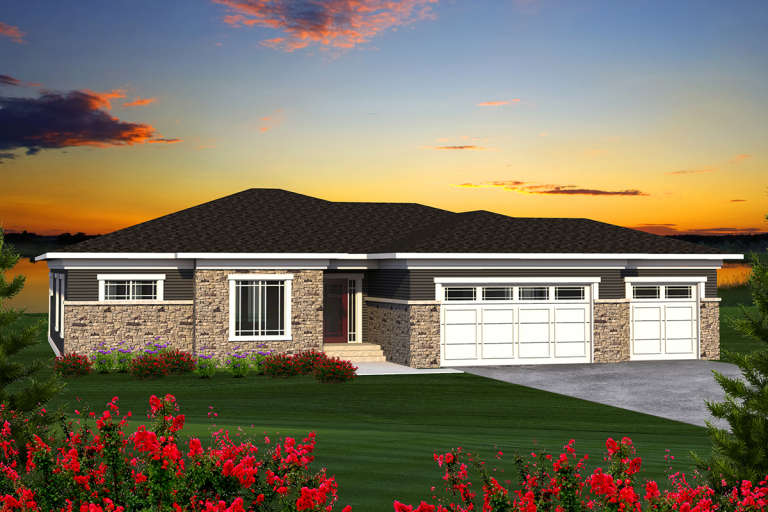 House Plan House Plan #20166 Front Elevation 