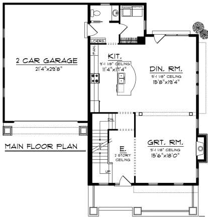 Main Floor for House Plan #1020-00175