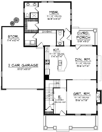 Main Floor for House Plan #1020-00176