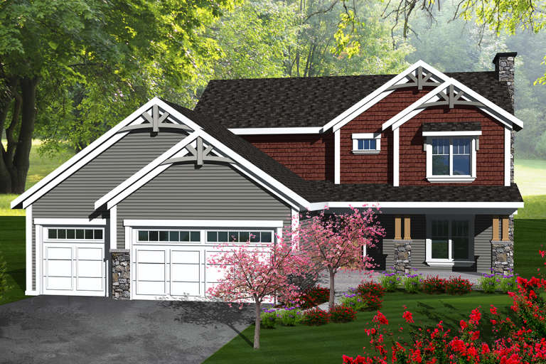 House Plan House Plan #20200 Front Elevation 