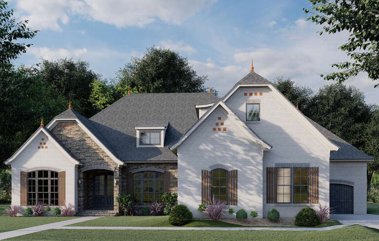 House Plan House Plan #20278 Front Elevation 