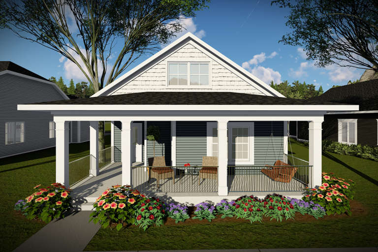 House Plan House Plan #20289 Front Elevation 