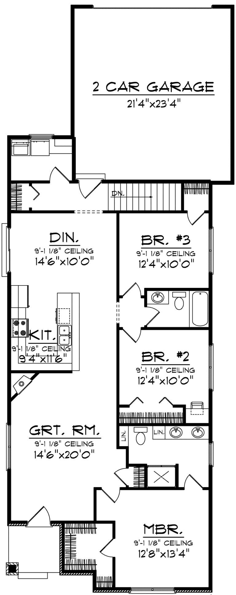 House Plan House Plan #20290 Drawing 1
