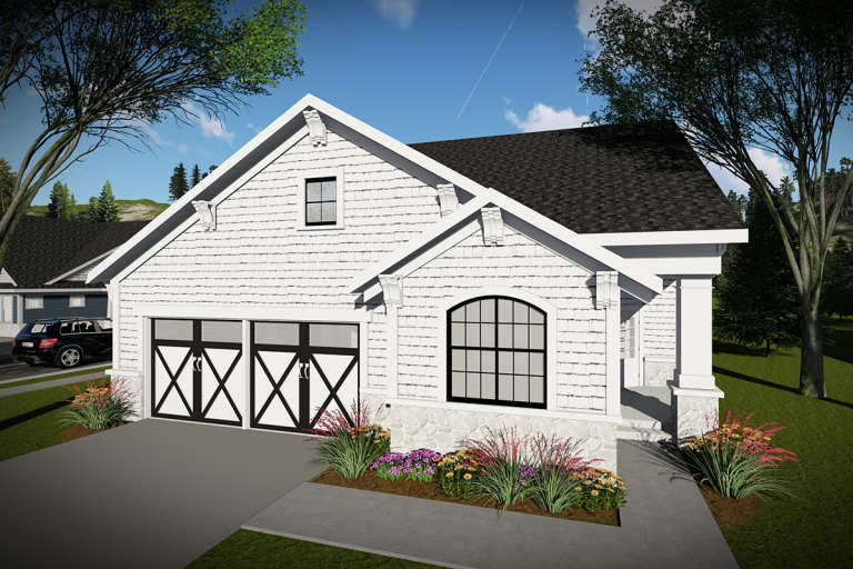House Plan House Plan #20293 Front Elevation 