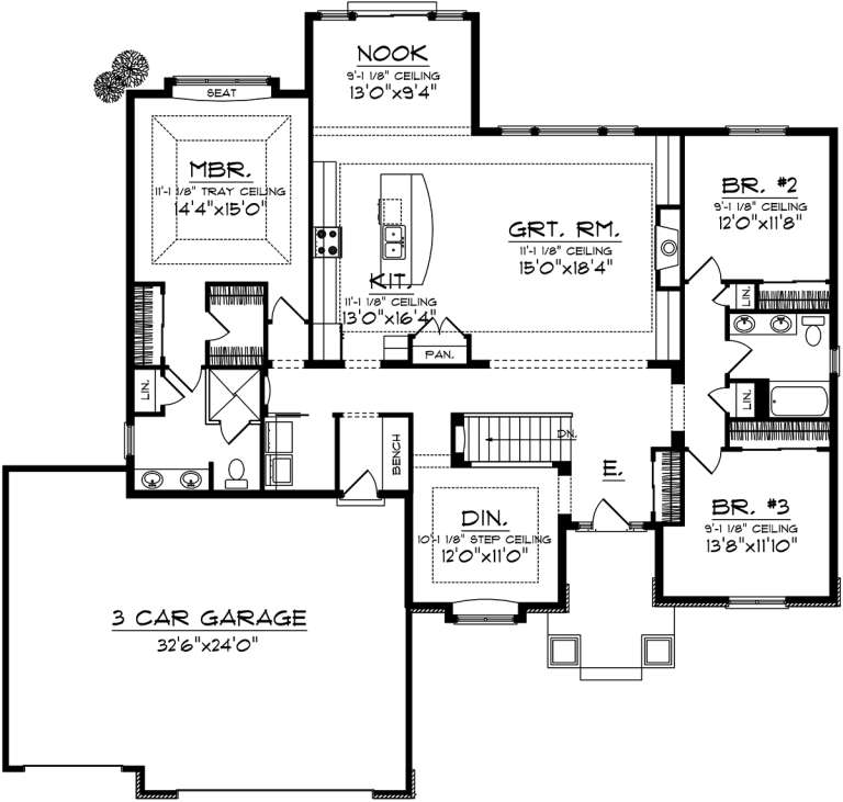 House Plan House Plan #20298 Drawing 1