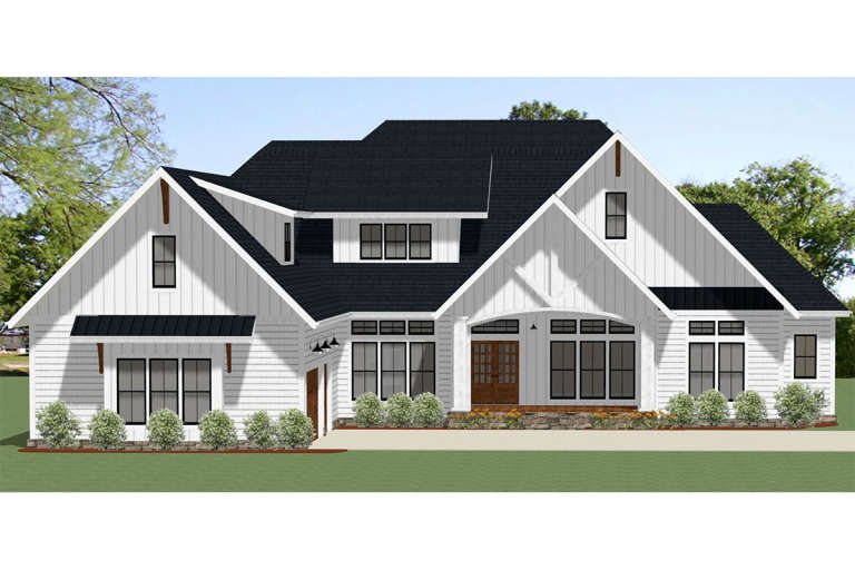 House Plan House Plan #20316 Front Rendering