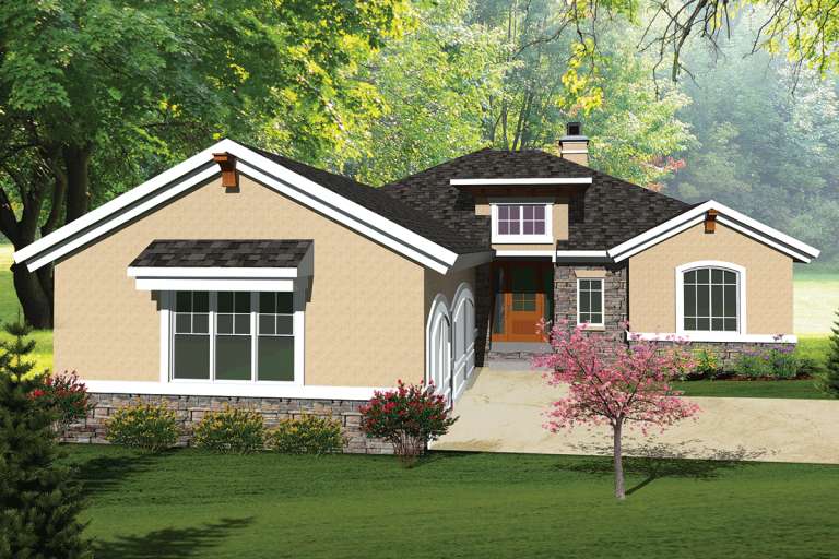 House Plan House Plan #20319 Front Elevation 