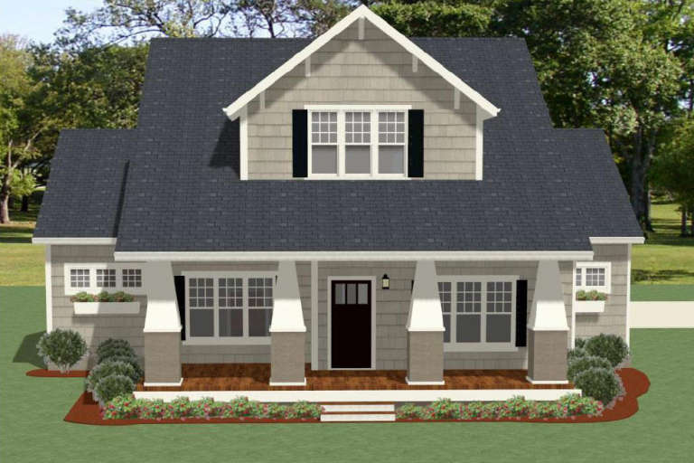 House Plan House Plan #20322 Front Elevation 