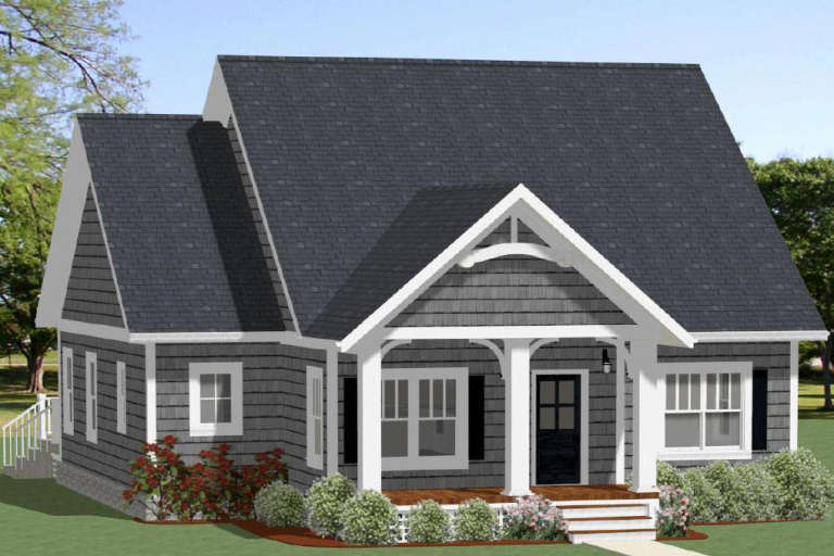 House Plan House Plan #20325 Front Elevation 