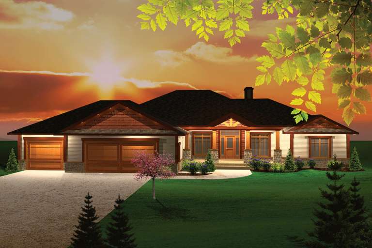 House Plan House Plan #20333 Front Elevation 