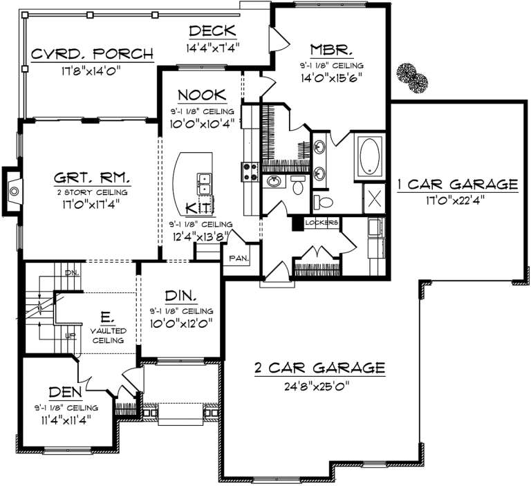 House Plan House Plan #20334 Drawing 1