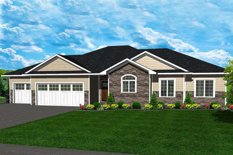 House Plan House Plan #20340 Front Elevation 
