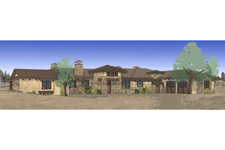 House Plan House Plan #20368 Front Elevation 
