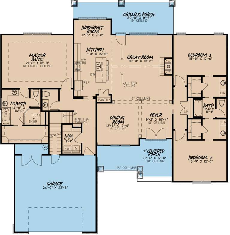 House Plan House Plan #20370 Drawing 1