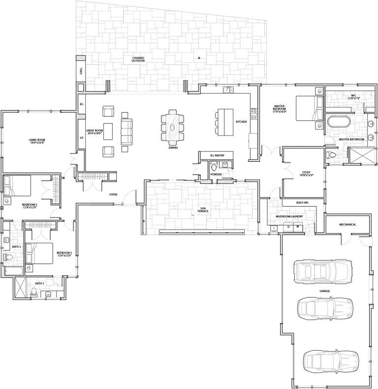 House Plan House Plan #20372 Drawing 1