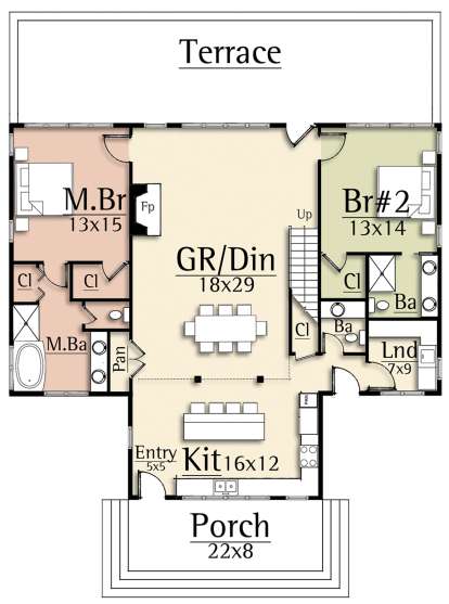 Main Floor for House Plan #8504-00165