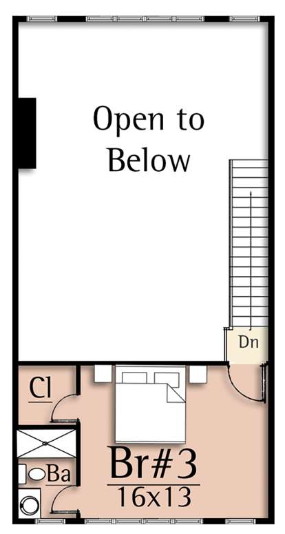 Second Floor for House Plan #8504-00165