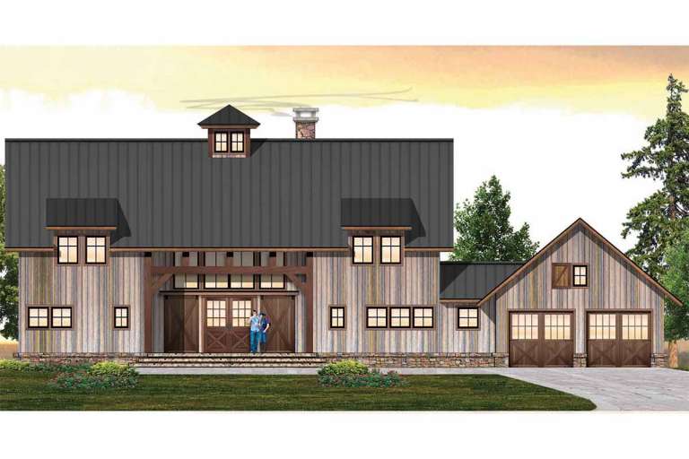 House Plan House Plan #20427 Front Elevation 