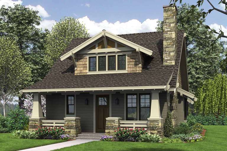 House Plan House Plan #20452 Front Elevation 