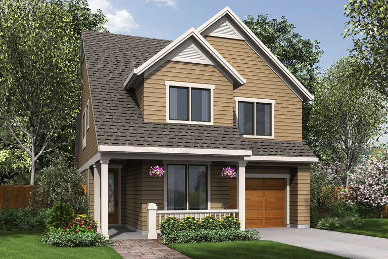 House Plan House Plan #20468 Front Elevation 