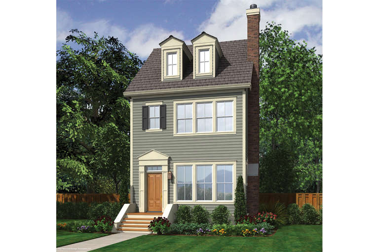 House Plan House Plan #20476 Front Elevation 