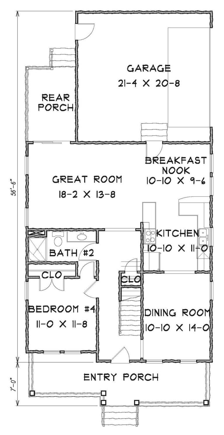 House Plan House Plan #20527 Drawing 1