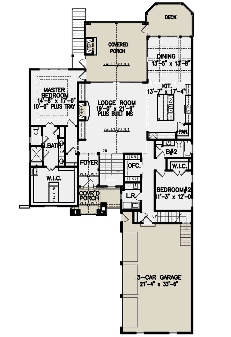House Plan House Plan #20531 Drawing 1