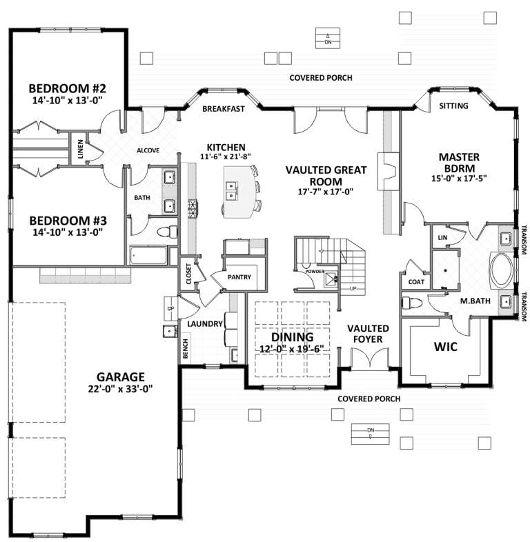 House Plan House Plan #20594 Drawing 1