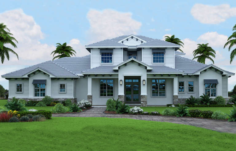 House Plan House Plan #20612 Front Elevation 