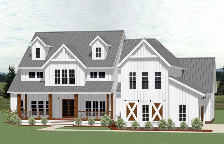 House Plan House Plan #20620 Front Elevation 