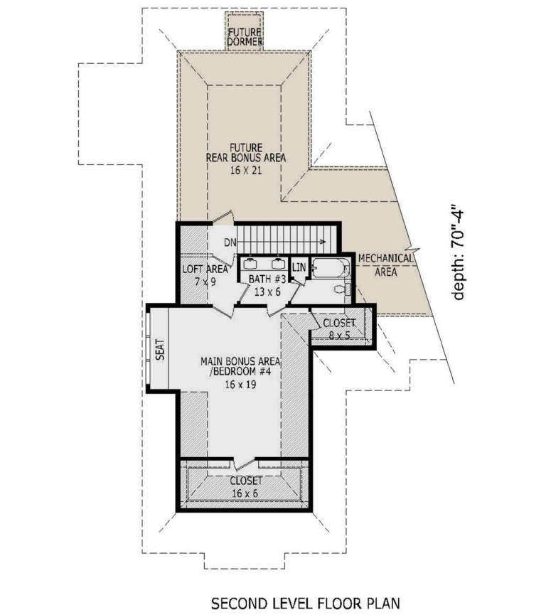 House Plan House Plan #20624 Drawing 2