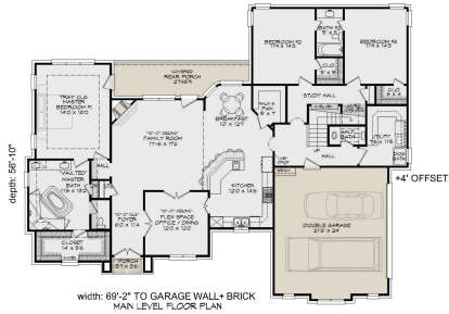 Main Floor for House Plan #940-00136
