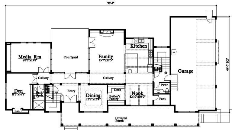 House Plan House Plan #20658 Drawing 1