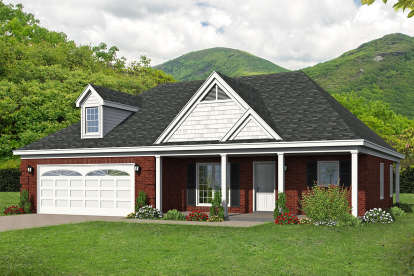 Traditional House Plan #940-00140 Elevation Photo