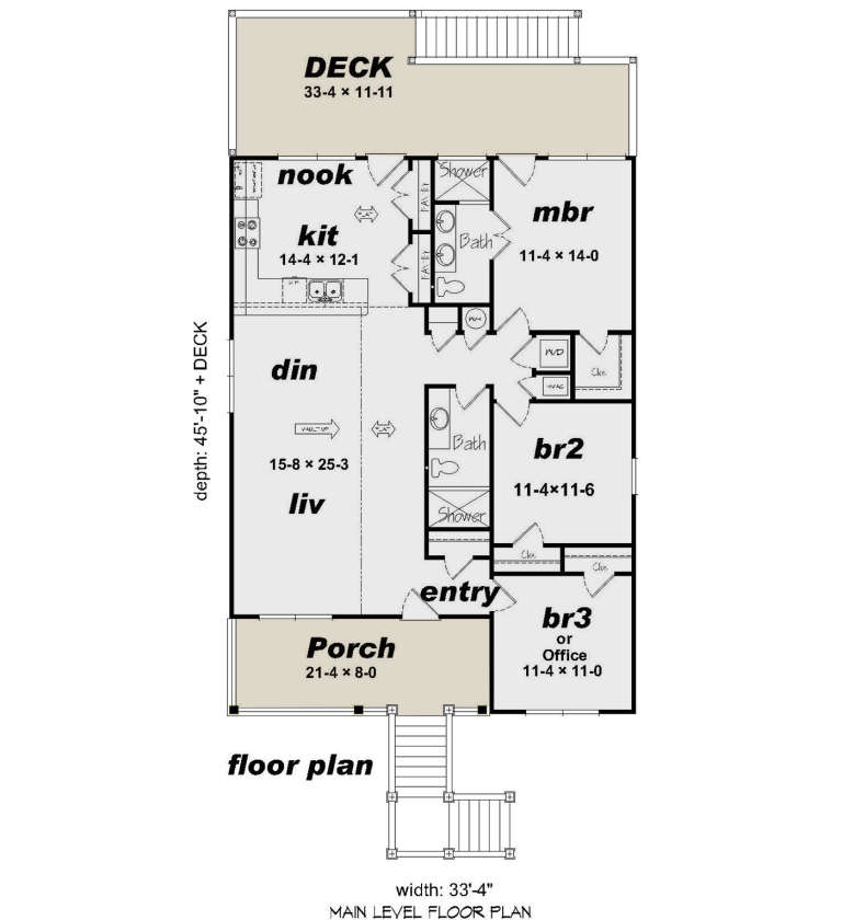 House Plan House Plan #20673 Drawing 1