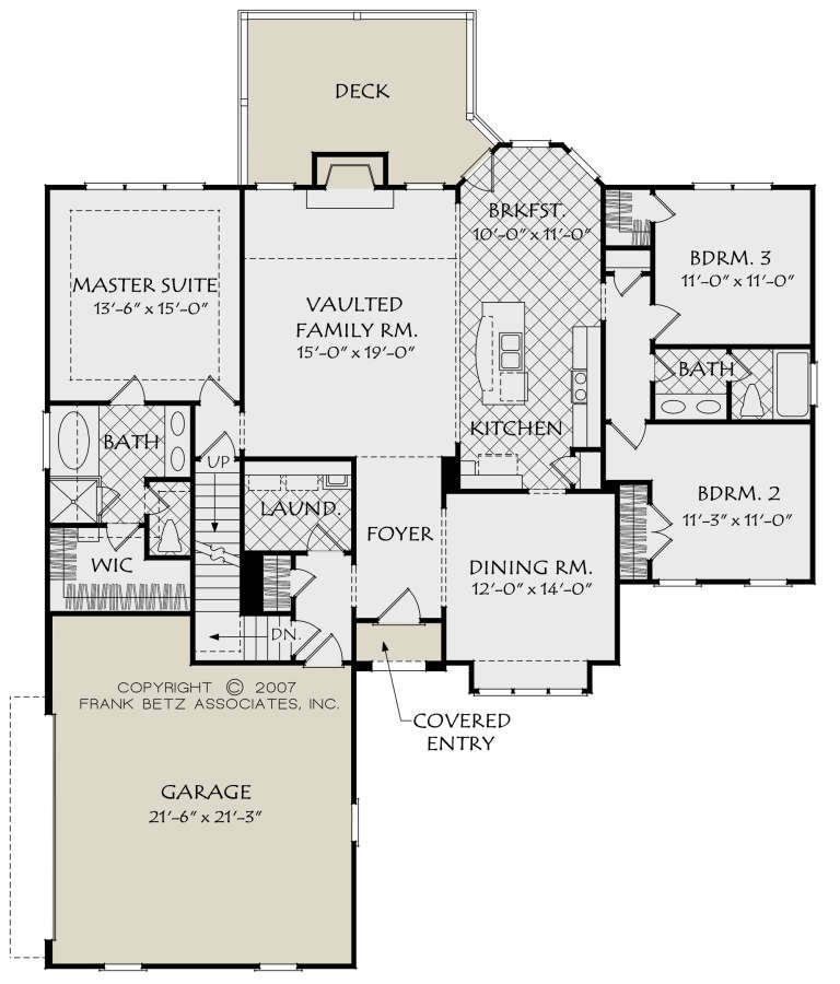 House Plan House Plan #20677 Drawing 1