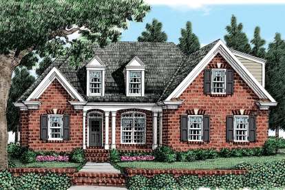 Traditional House Plan #8594-00032 Elevation Photo