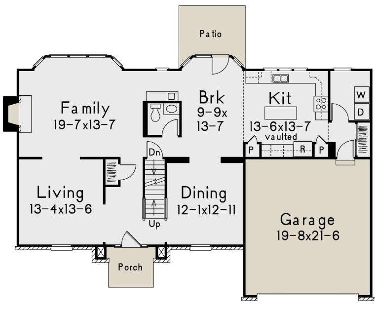 House Plan House Plan #20684 Drawing 1