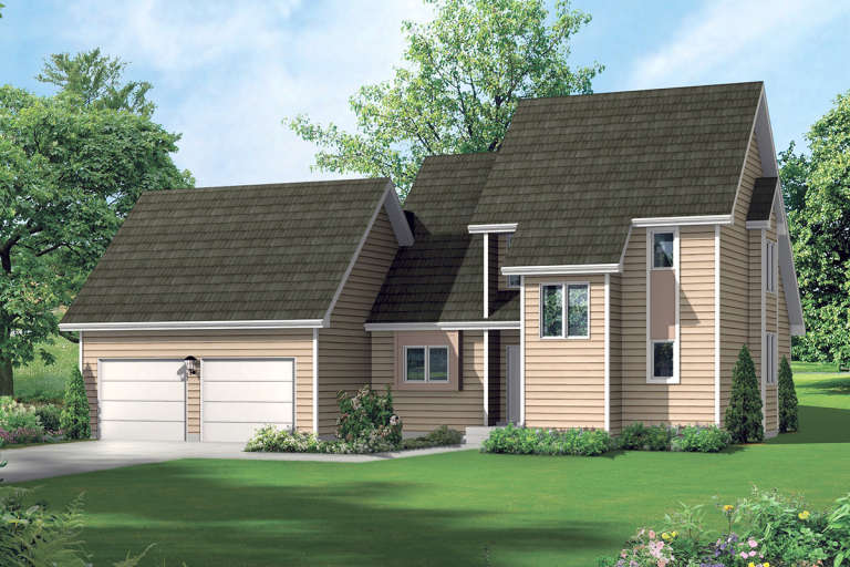 House Plan House Plan #20710 Front Elevation 