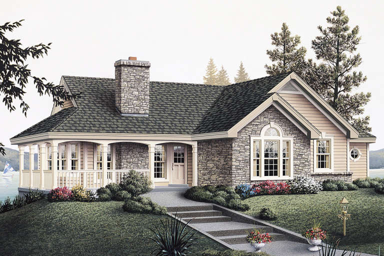 House Plan House Plan #20726 Front Elevation 