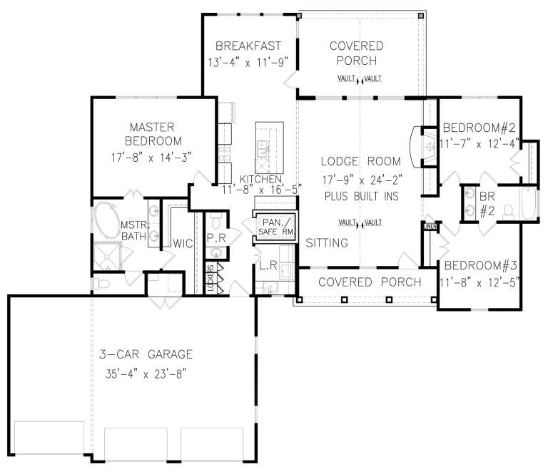 House Plan House Plan #20787 Drawing 1