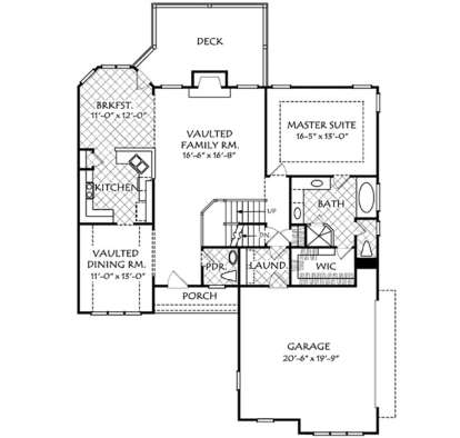 Main Floor for House Plan #8594-00046