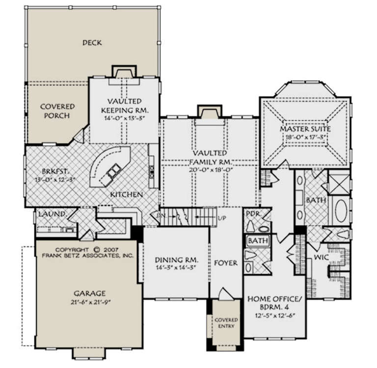House Plan House Plan #20838 Drawing 1