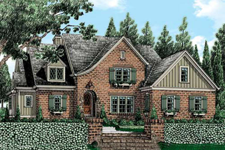 House Plan House Plan #20851 Front Elevation 