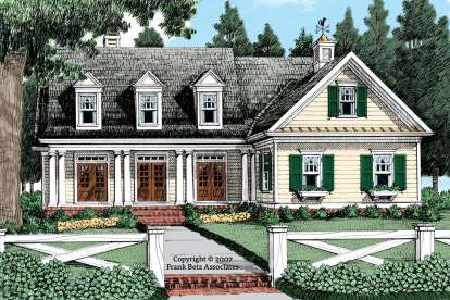 Country House Plan #8594-00076 Elevation Photo