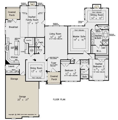 Main Floor for House Plan #8594-00129